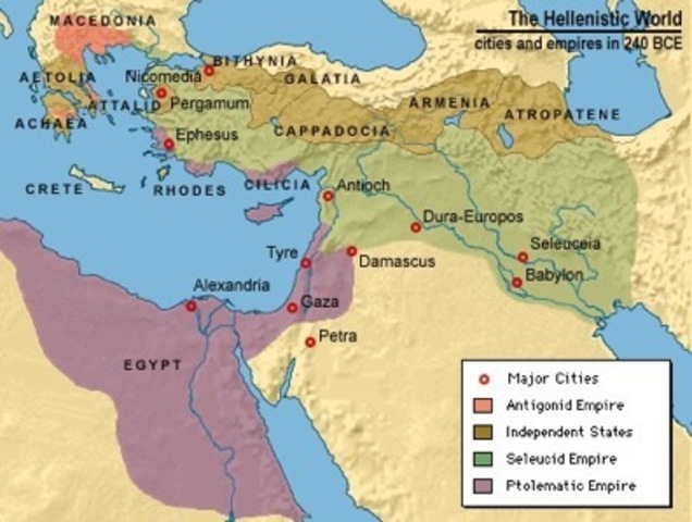 Alexander the Great's Empire Divides