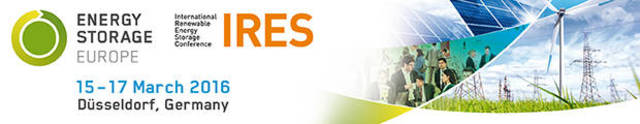 Energy Storage Europe | Düsseldorf - 15 au 17 mars 2016