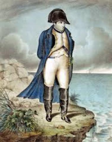 Napoleon is Exiled to Elba