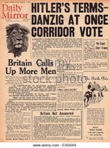 Hitler Demands Danzig