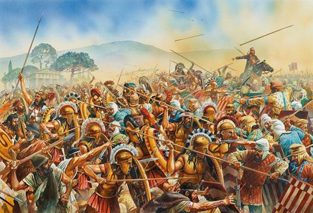 Second battle with Persia