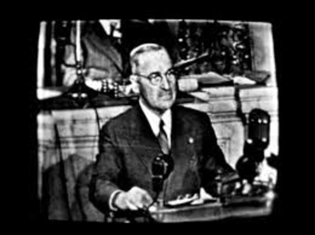 First Televised State of the Union Address Truman