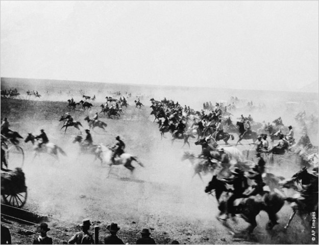 The Oklahoma Land Rush of 1889