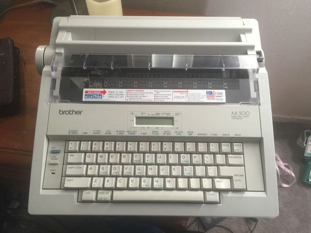 Typewriters, Word Processors, OH MY!!!