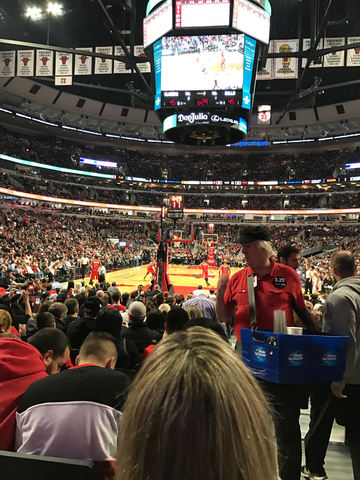 My first NBA game