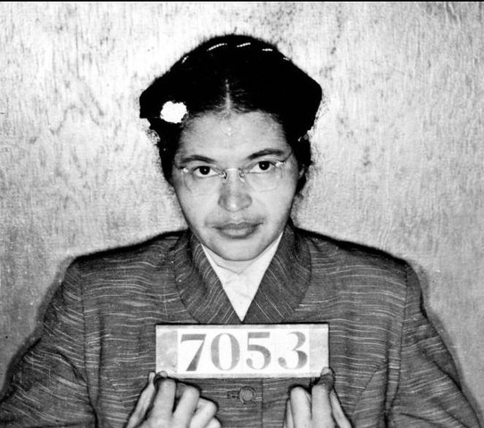 Rosa Parks Refuses to Give Up Her Seat