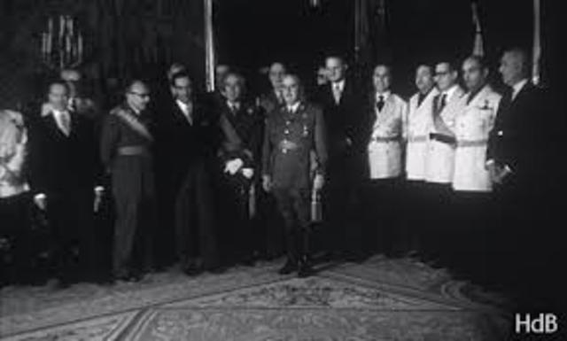 Sexto gobierno franquista