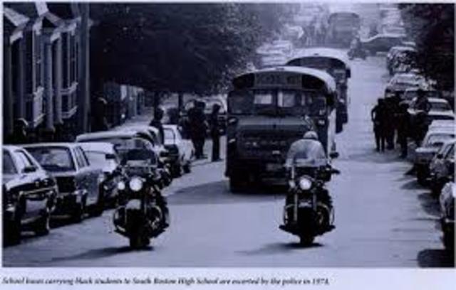 Judge Arthur Garrity Orders Busing of Students