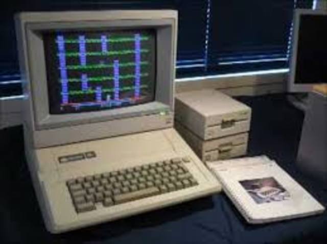 The new computer has a DISK DRIVE!