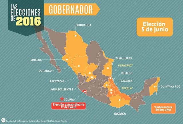 Se realizan elecciones en México