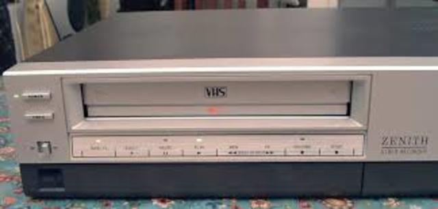 First VHS machine