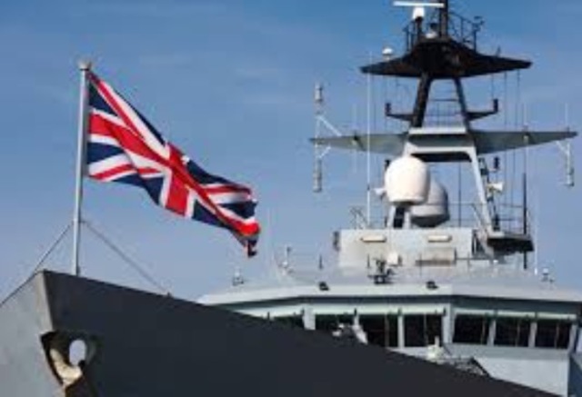 Golding joins the navy.