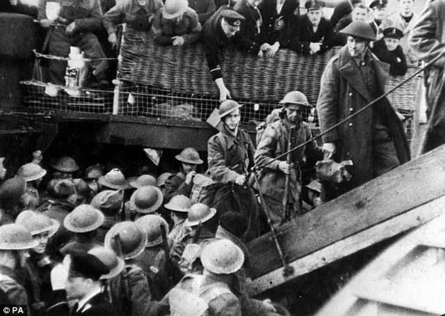 the evacuation at dunkirk