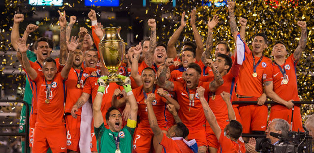 CHILE BICAMPEON DE AMERICA