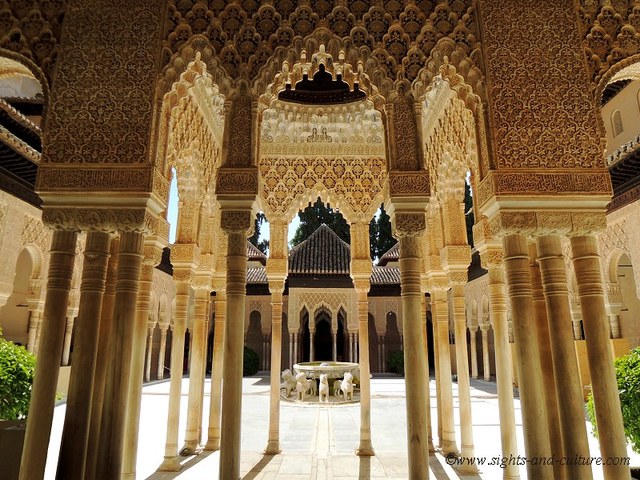 Alhambra  court of lions