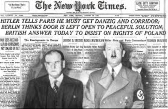 Hitler Demands Danzig