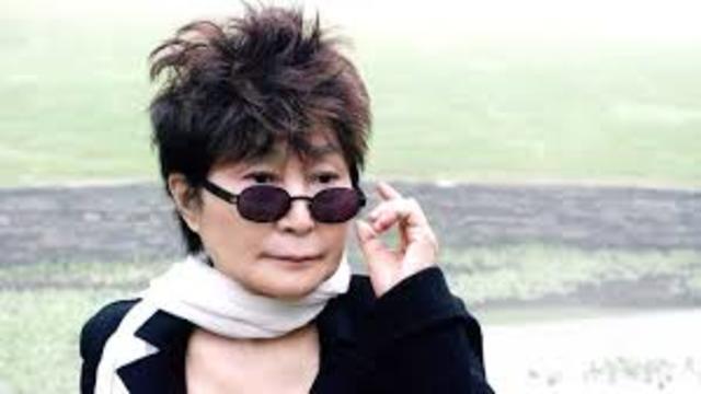 Yoko Ono.
