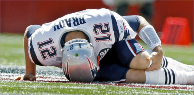 TB12 gets injured