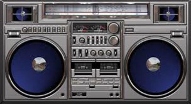 First Musical boom box