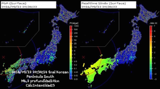 12 de septiembre: un terremoto de 5,3 grados azota el sudeste de Corea del Sur.