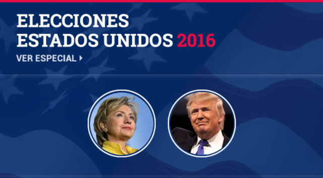 en Estados Unidos, se celebran elecciones presidenciales. Donald Trump derrota a Hillary Clinton.
