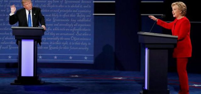 En Estados Unidos se realiza el primer debate televisado entre los dos candidatos a la presidencia.