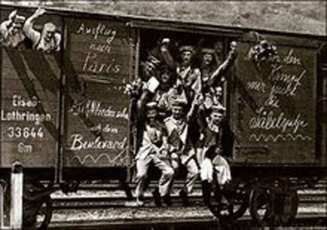 Germany invades Belgium