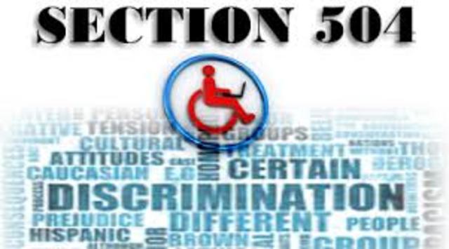 Section 504, Rehabilitation Act of 1973