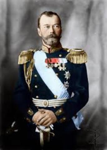 Nicholas II becomes Czar