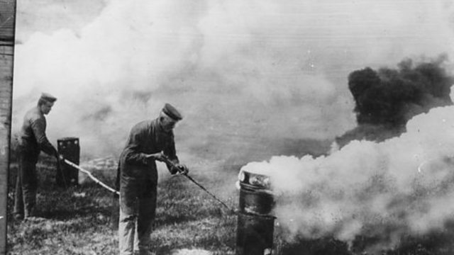 First Poison Gas Used