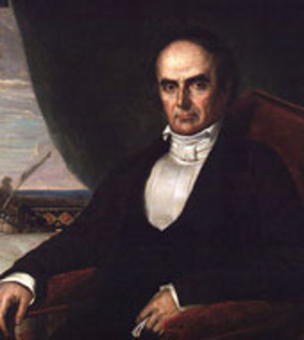 Webster was appointed Secretary of State