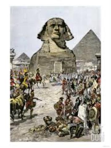 Conquering of Egypt