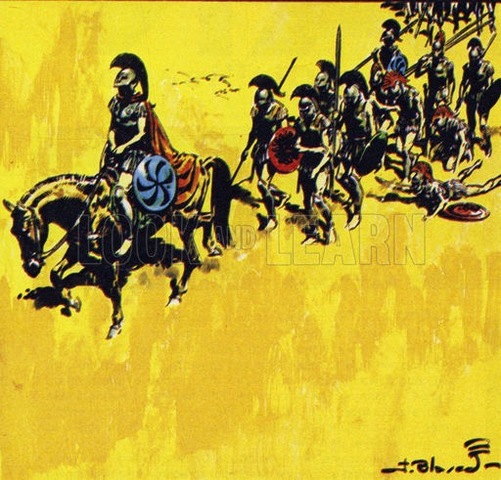 Alexander Marches Back Home