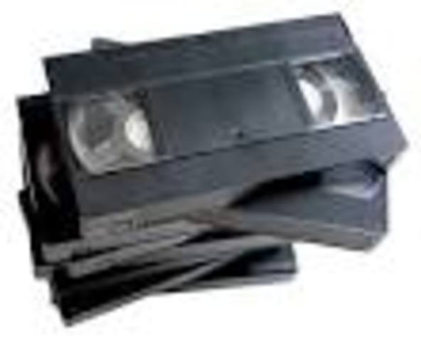 Recorded sweet movies from TV to VHS tapes