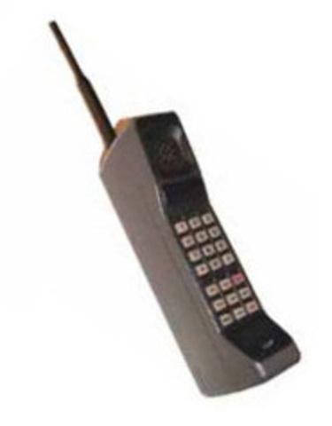 Our First Cell Phone -- THE BRICK