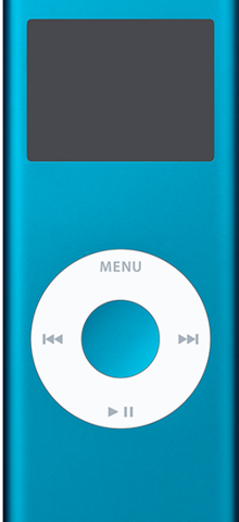 iPod gives way more music selection!