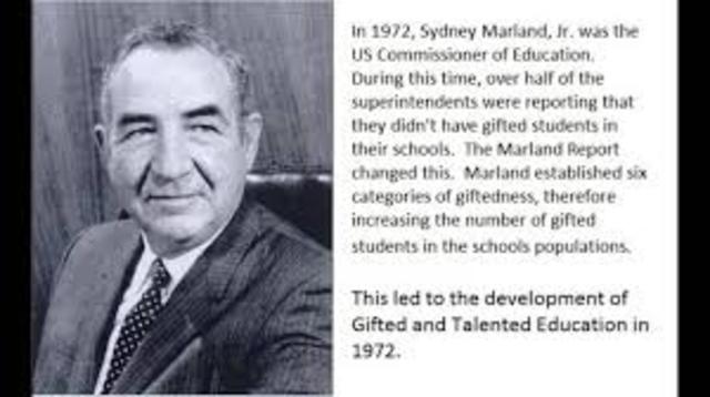 The Marland Report to Congress