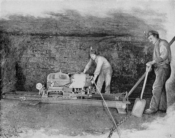 Industrial coal mining begins in Northern Skyrim and Jerall Mountains