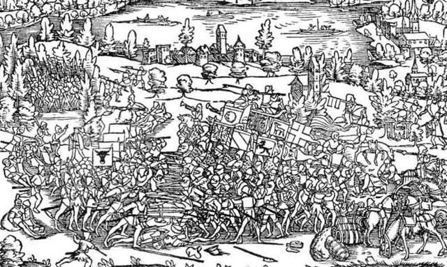The battles of Morgarten, Sempach and Näfels