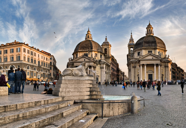 Piazza del Popolo (1811 - 1821)