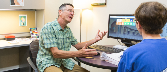 Buscaré un tiempo perfecto hablar a mi consejero.