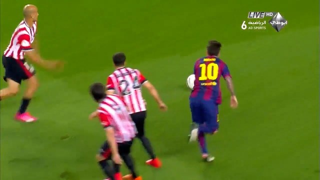 3. Gol de Messi a Athletic Club
