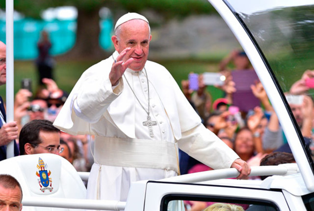 papa francisco llega a mexico