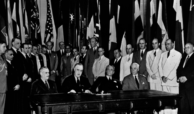 The formation of United Nations