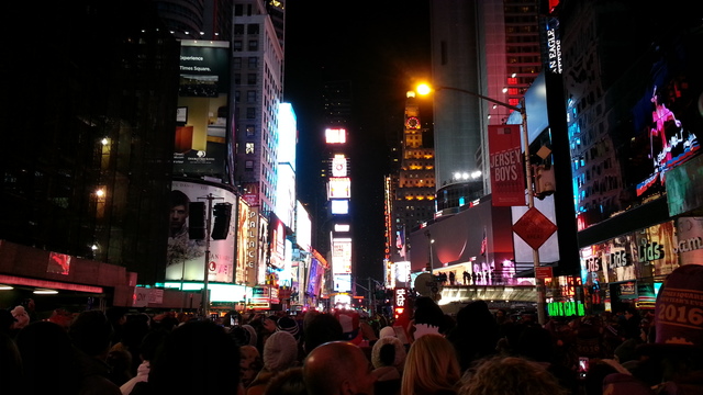 First New Year in the U.S.