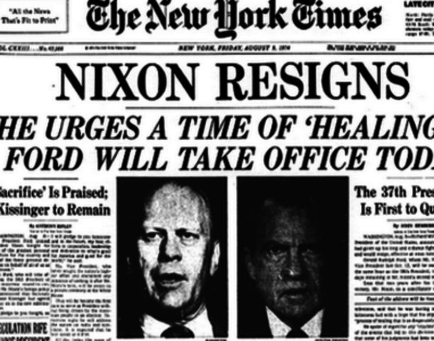 Nixon’s Resignation