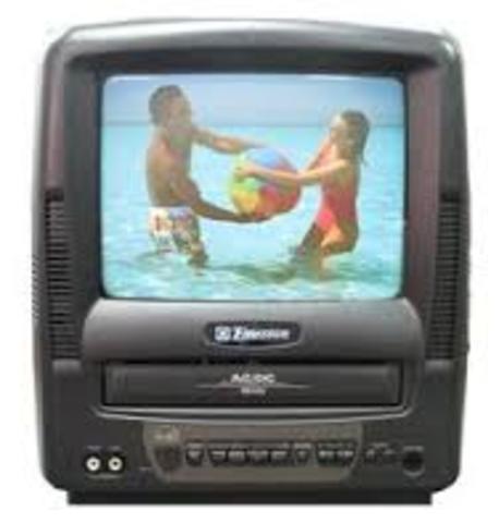 Portable TV/VCR combo