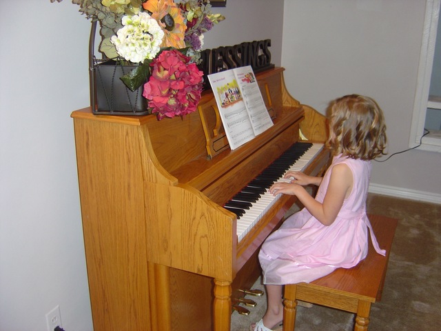 My First Piano Lesson