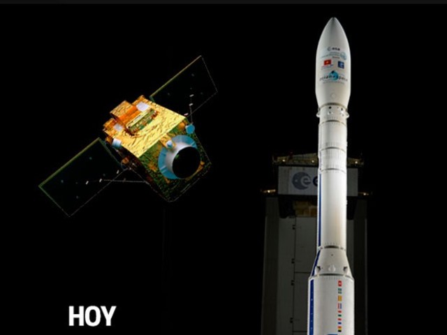 PeruSAT1 al espacio