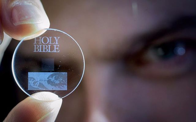 Disco de almacenamiento 5D